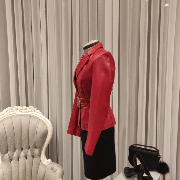 Genuine Leather blazer - Picture 5 of 10